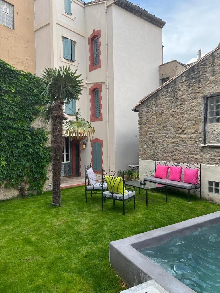 La Casa Consuelo ~ Piscine ~ Jardin ~ Centre Ville Carcassonne Dış mekan fotoğraf